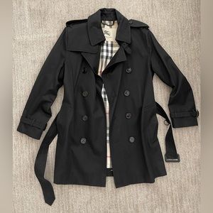 Burberry Trench Coat black like new